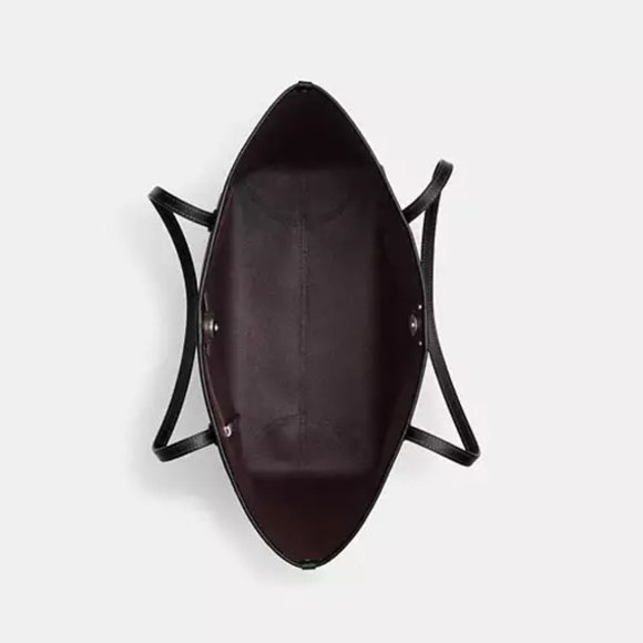 🌸Coach City Tote In Signature Canvas With Rose Print - Picture 3 of 7